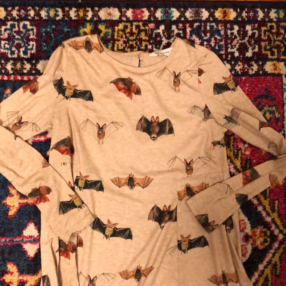 Pepaloves Bat’ll Do Shift Dress Medium